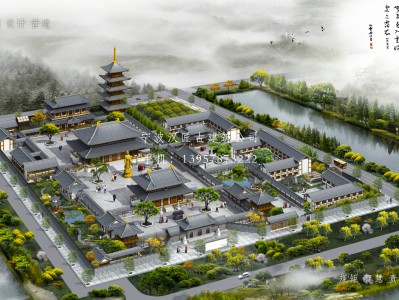 淮北寺庙建筑总体规划方案