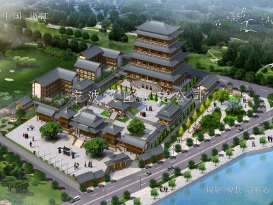 淮北寺院改扩建规划设计施工-石觉寺